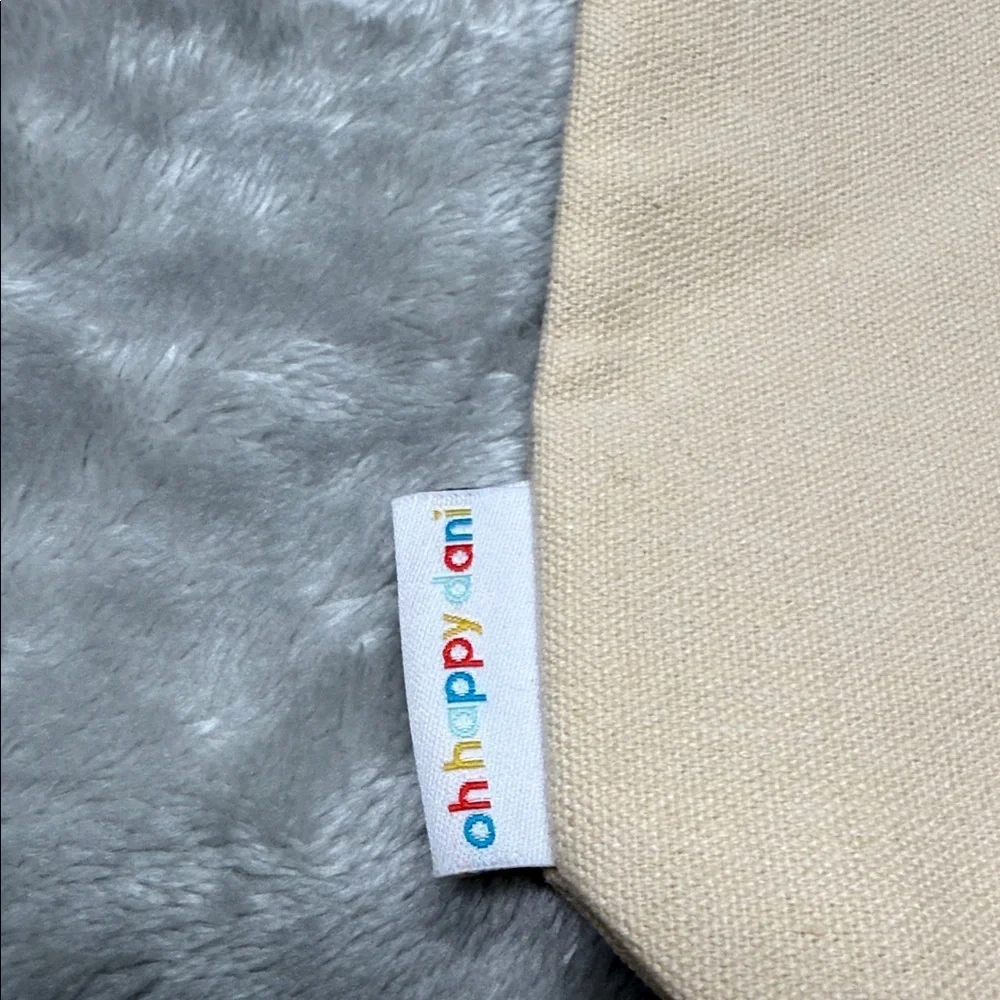 Floral Canvas Cosmetic Bag